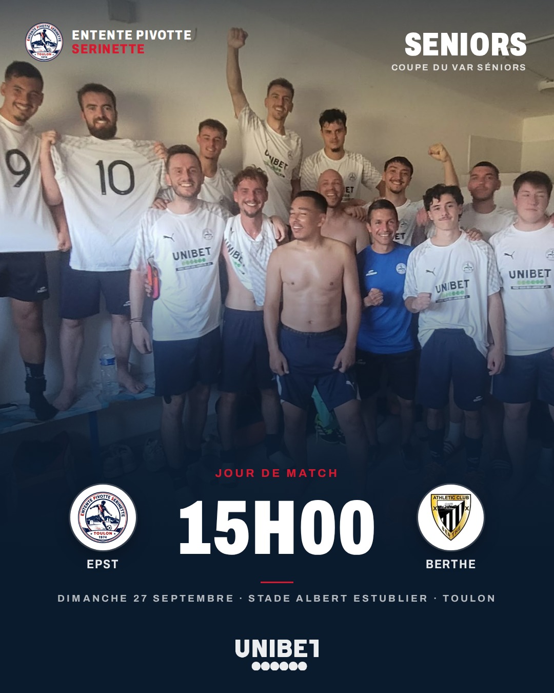 Coupe du Var : nos Seniors visent une deuxième victoire de suite !